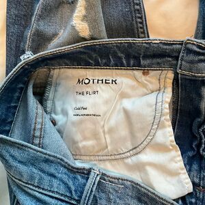 Mother "The Flirt" Distressed Jeans